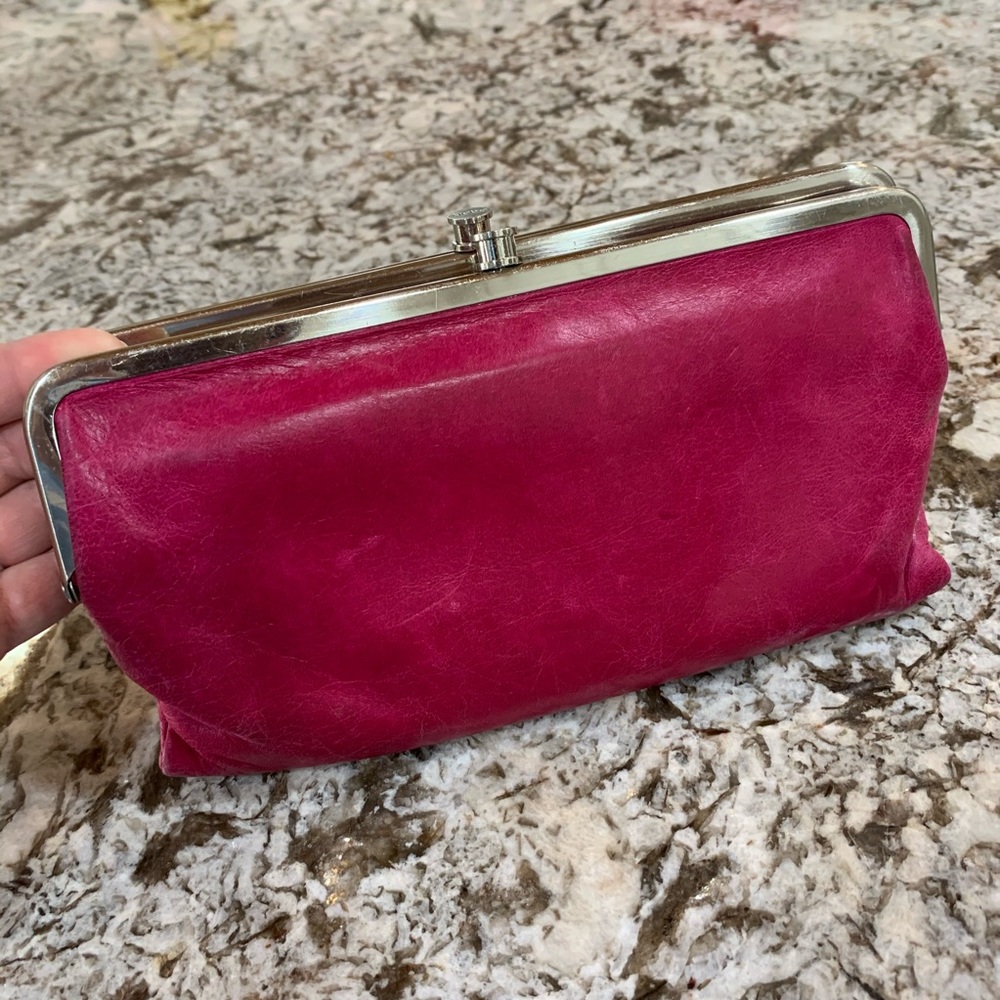 Pink Lauren HOBO wallet